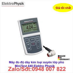 Máy đo độ dày kim loại xuyên lớp phủ MiniTest 440 Elektro Physik